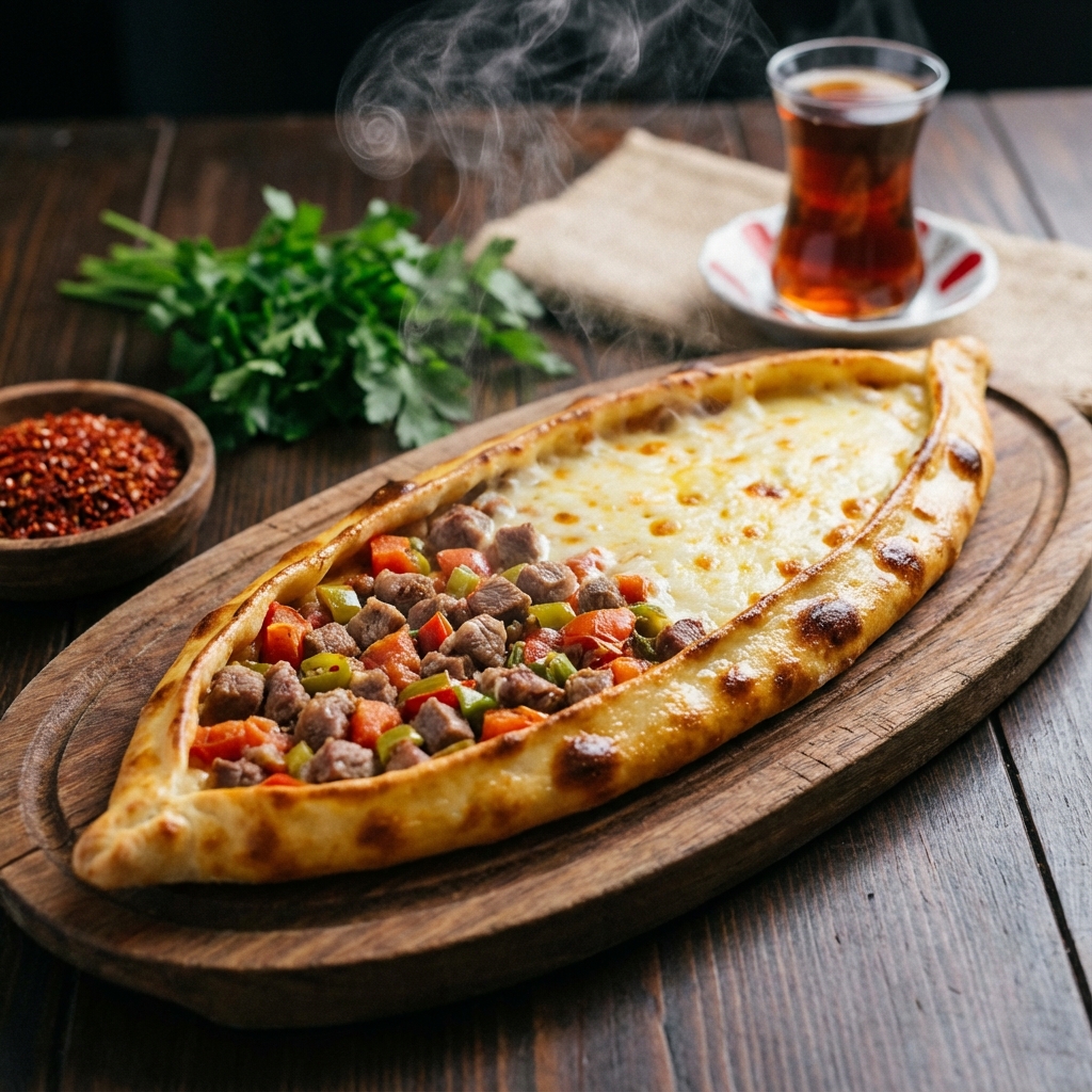 Kuşbaşılı Pide